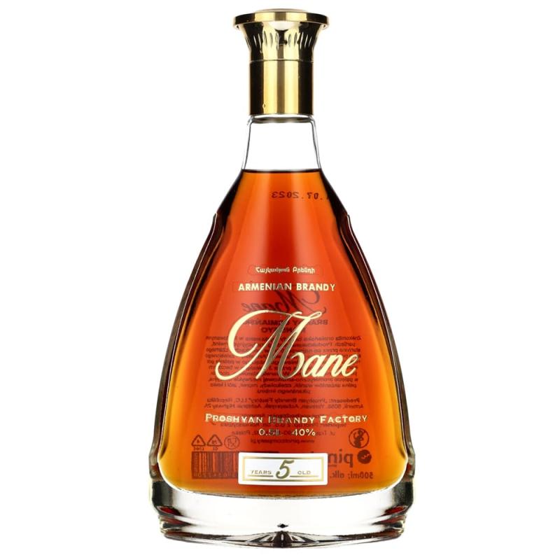 Brandy Mane 5YO 0,5L 40% Armenia