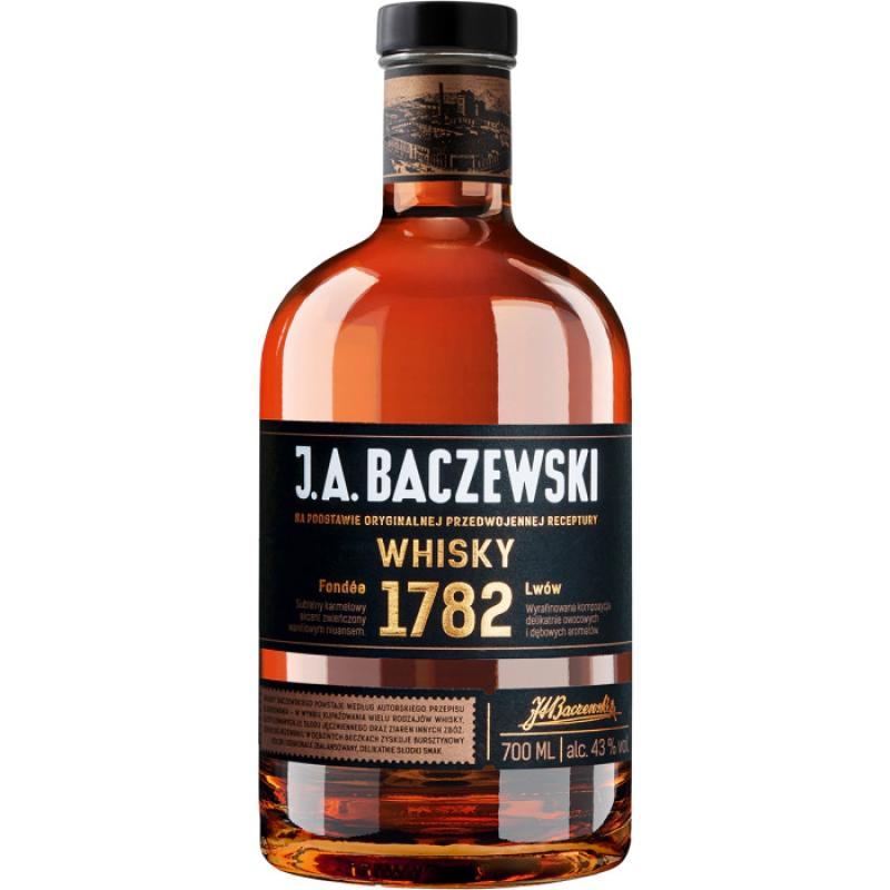 Whisky J.A.Baczewski 1782 0,7 litra 43%