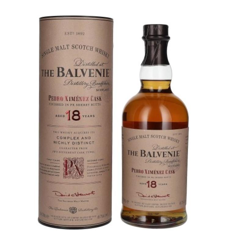 Whisky Balvenie 18YO Pedro Ximenez Cask 48,7% 0,7L