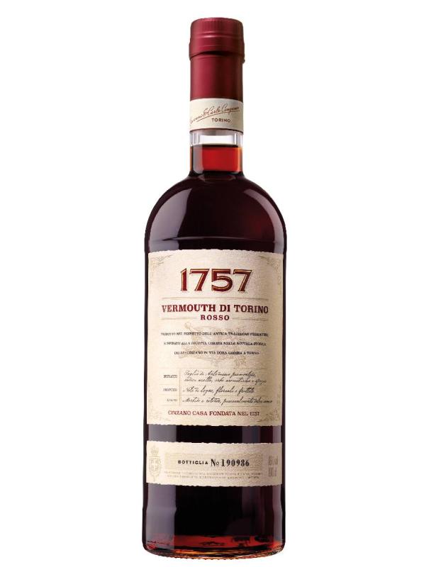 WINO CINZANO VERMOUTH ROSSO 1757 R/S 16% 1L
