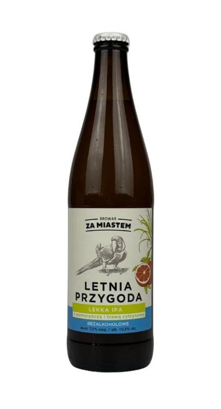 Piwo Za Miastem Letnia Przygoda Free Lekka IPA z Pomarańczą