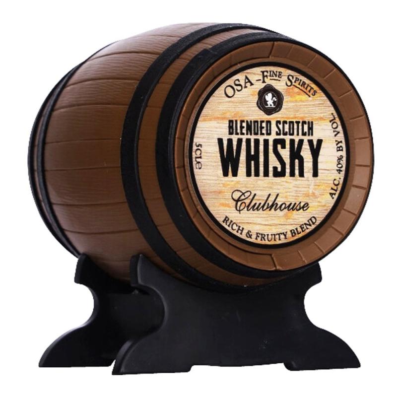 Whisky Old St. Andrews Clubhouse Mini Barrel 50ml Miniaturka