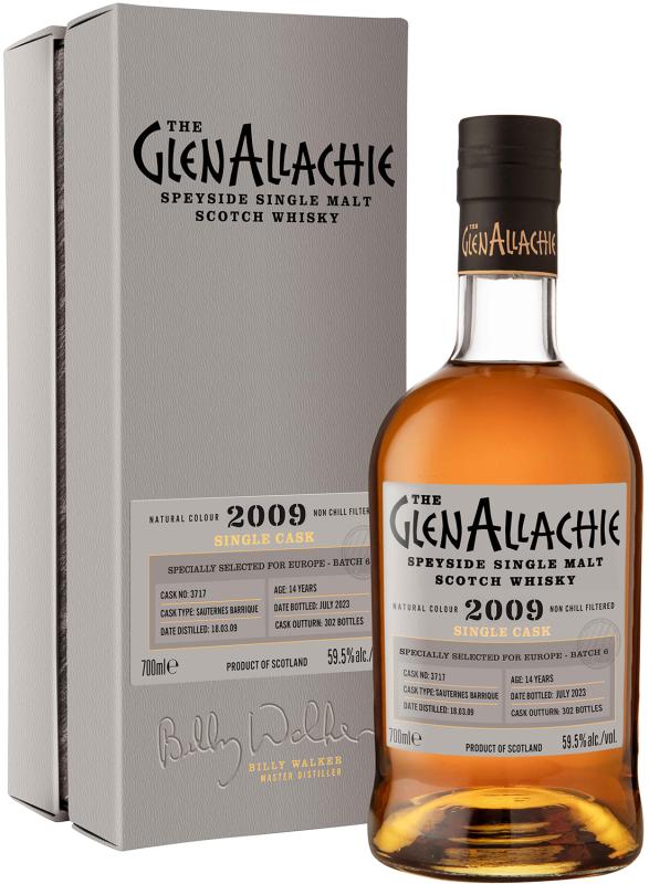 Whisky Glenallachie 13 YO 2009 M&P Single Cask 3721 0,7l 57,9%