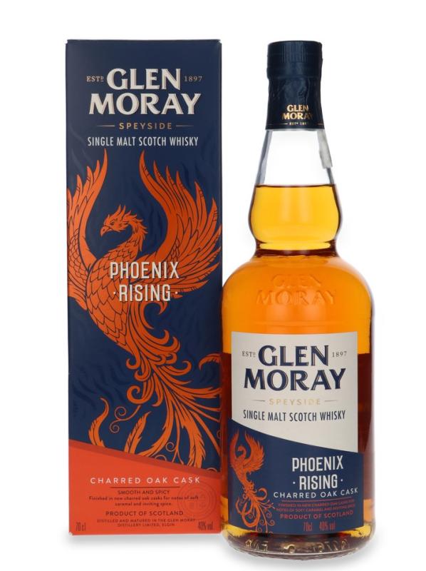 Whisky Glen Moray Phoenix Rising Charred Oak Cask 0,7L 40%