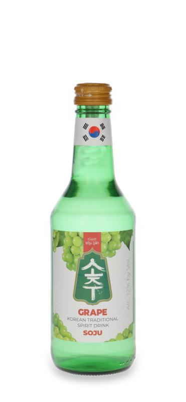 Soju Jjan Grape 0,35L 12% Korea