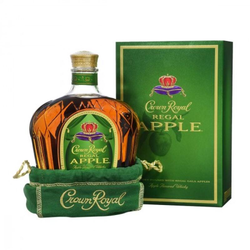 Whisky Bourbon Crown Royal Apple 1L 35%