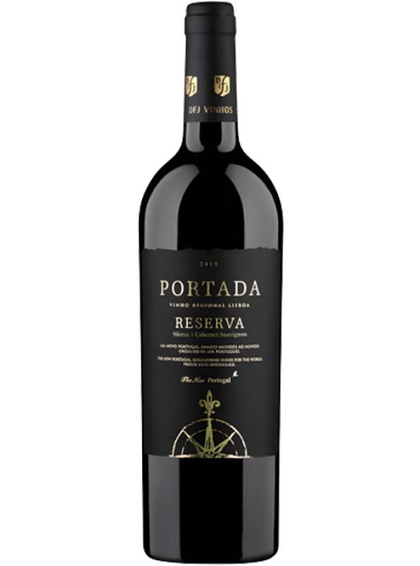WINO PORTADA RESERVA SHIRAZ / CABERNET SAUVIGNON LISBOA 13,5% 0,75L CZ/PW PORTUGALIA
