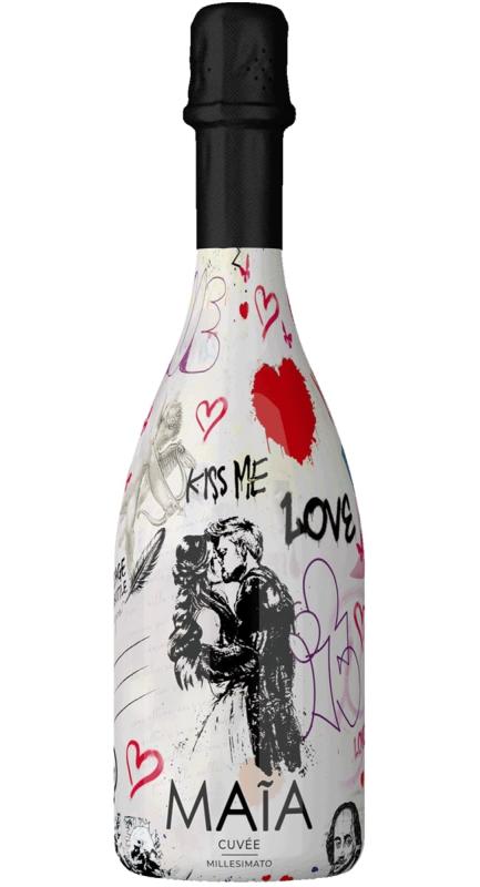Wino Musujące Maia Love Edition Extra Dry Cuvée Millesimato 10,5% 0,75L B/W