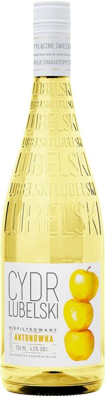 Cydr Lubelski Antonówka Niefiltrowany 0,75l 4,5% (1)