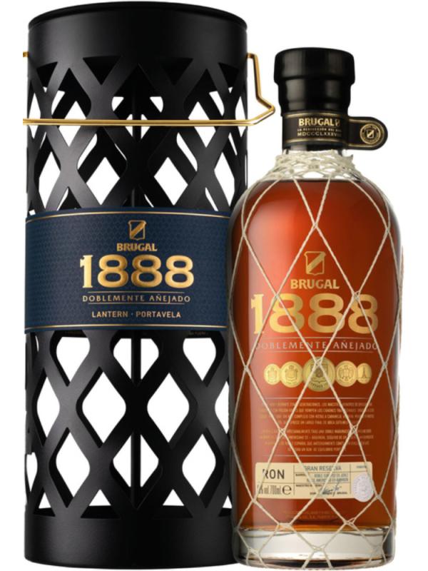 rum Brugal 1888 Gran Reserva Lantern Pack w oryginalnym opakowaniu - świeczniku (1)
