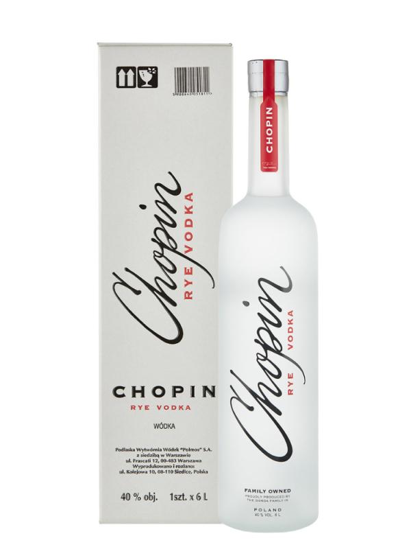 Wódka Chopin 6l - butelka XXL (1)