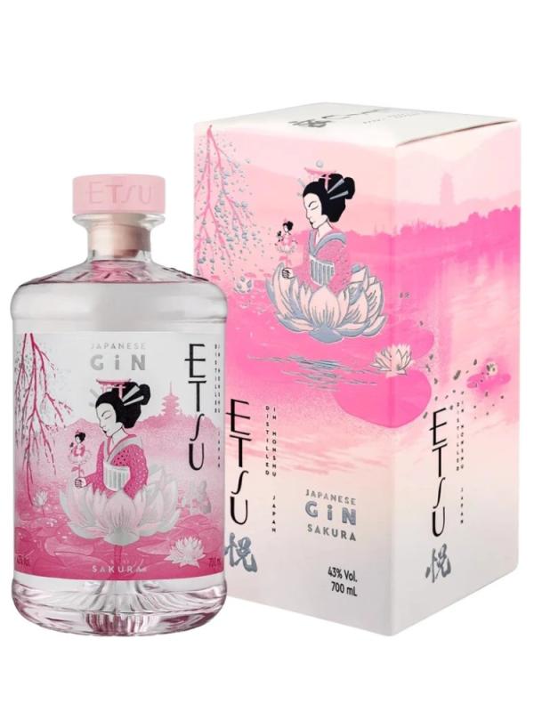 Gin Etsu Sakura 0,7l 43% (1)