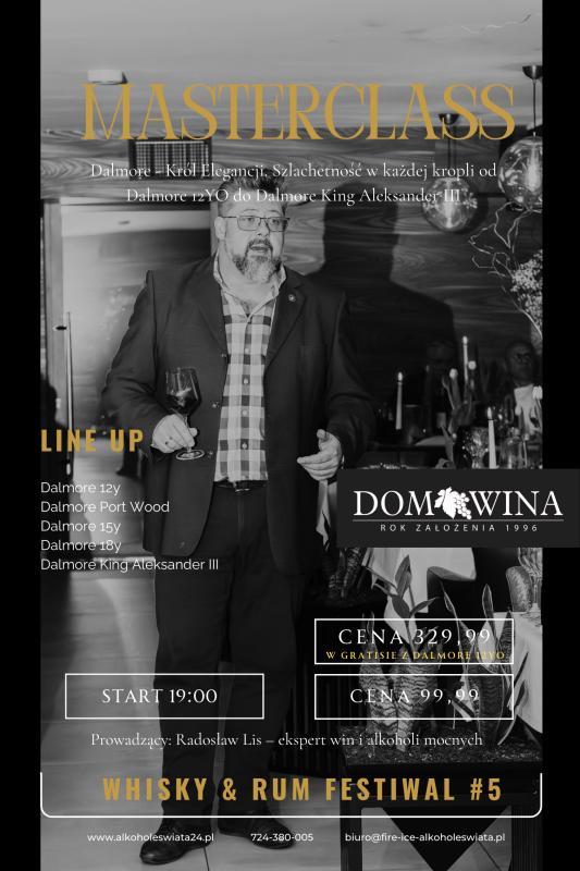 BILET WSTĘPU MASTERCLASS DOM WINA + BUTELKA - FESTIWAL WHISKY I RUM 2025 (1)