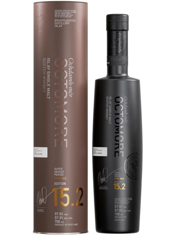 Whisky Octomore 15.2 Super Heavily Peated 57,9% 0,7L (1)
