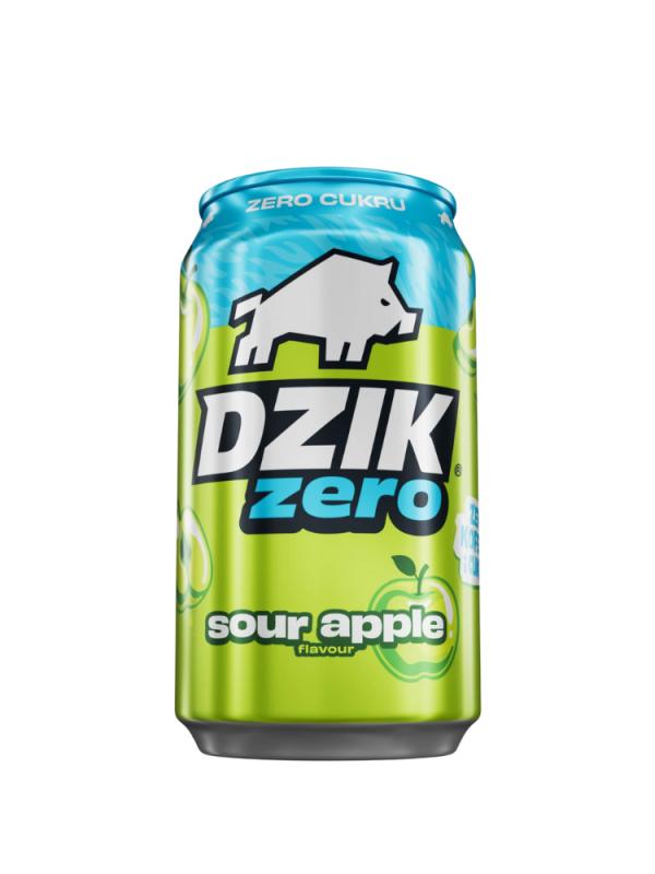 Napój Energetyczny Dzik BezKofeinowy Sour Apple Zero 0,33L (1)