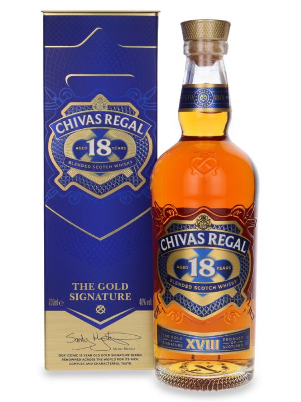 Whisky Chivas Regal 18YO 0,7l 40% (1)