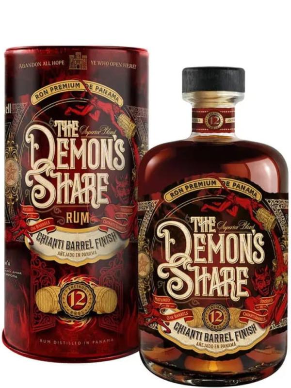 Rum The Demon\'s Share 12YO Chianti Finish 41% 0,7L (1)