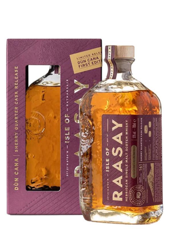 Whisky Isle of Raasay Dun Cana Sherry Quarter Cask Release 0,7L 52%  (1)