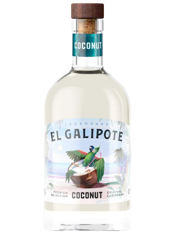 El Galipote Coconut - tropikalny likier rumowy z nutami kokosa w niskiej cenie online (1)