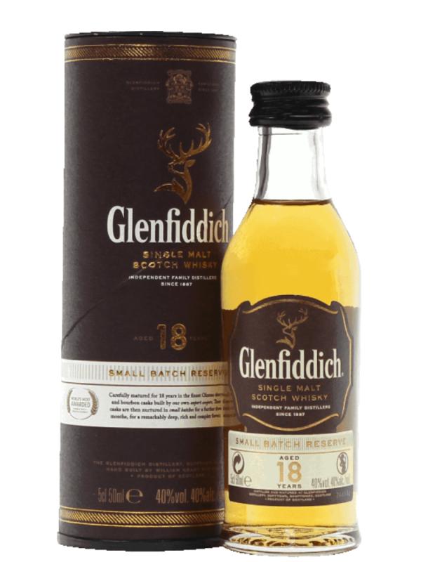 Glenfiddich 18 YO 40% miniaturka (1)
