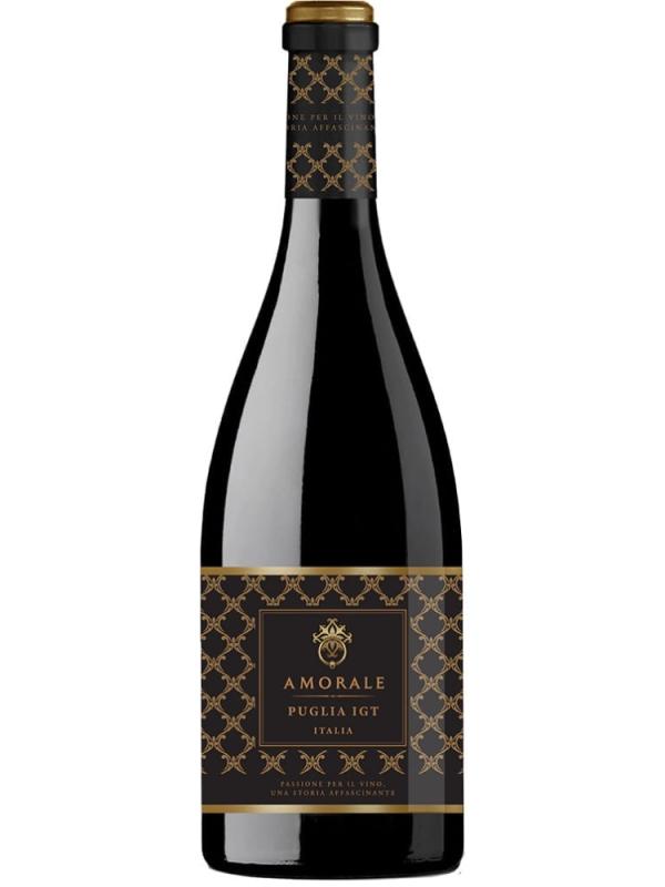 Wino Amorale Puglia IGT czerwone, półwytrawne (1)