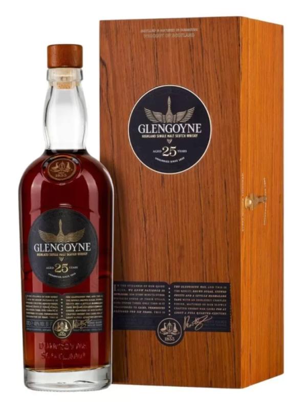 Whisky Glengoyne 25 YO Sherry Cask 48% 0,7L  (1)