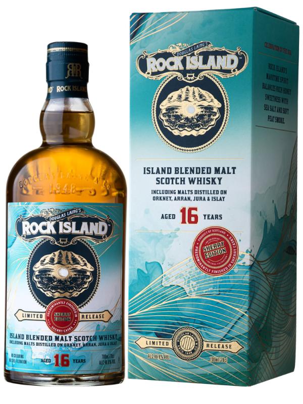Whisky Rock Island Blended Malt 16YO Sherry Edition 46,8% (1)