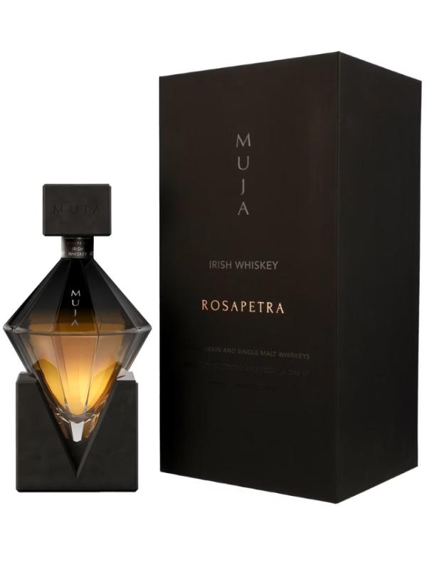 Irlandzka whiskey MUJA Rosapetra w kształcie diamentu - zamów online (1)