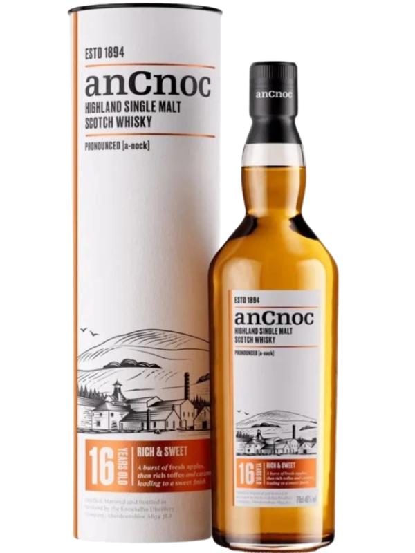 Whisky AnCnoc 16YO Single Malt 43% 0,7L  (1)