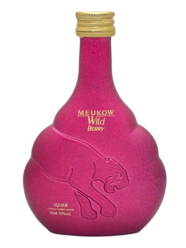 Likier Meukow Wild Berry miniaturka 50ml 30% (1)