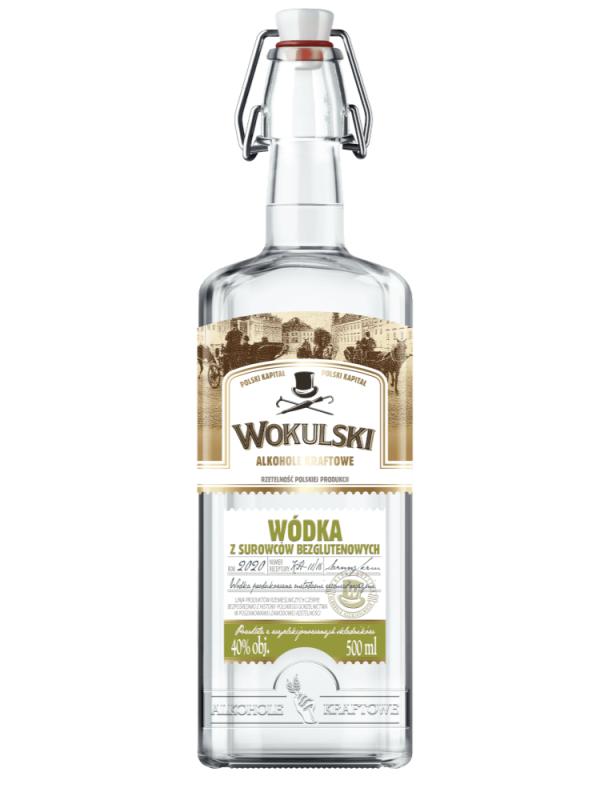Wódka bezglutenowa Wokulski BIO 0,5l 38% (1)