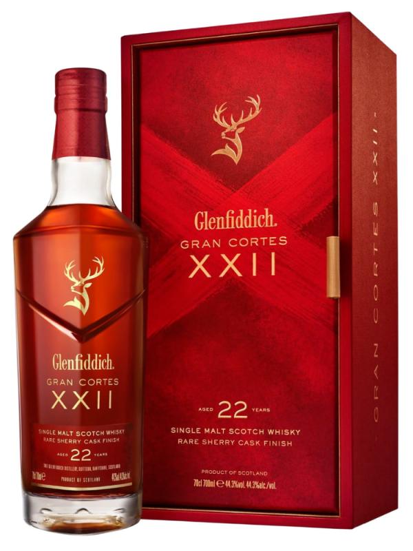 Whisky Glenfiddich Gran Cortes 22YO 44,3% 0,7L (1)