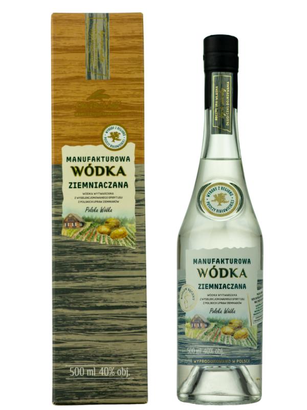 Wódka Manufakturowa Ziemniaczana 40% 0,5L (1)