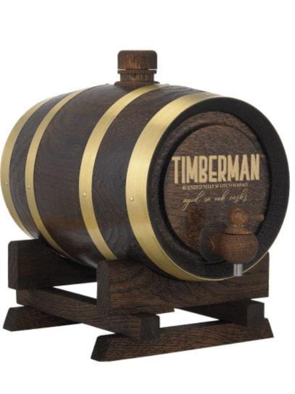 Whisky Timberman 3YO Beczka 40% 1L  (1)