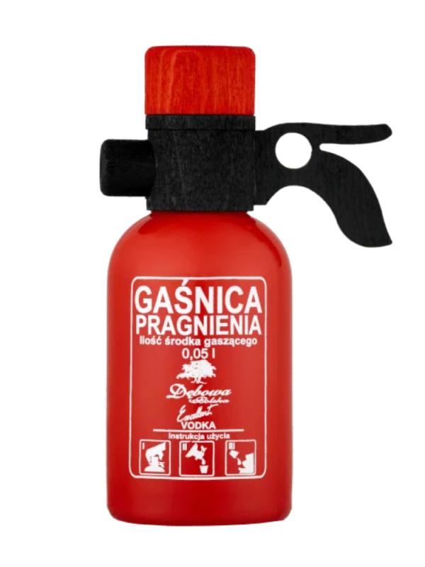 Wódka Dębowa Polska Gaśnica Pragnienia miniaturka 50ml (1)