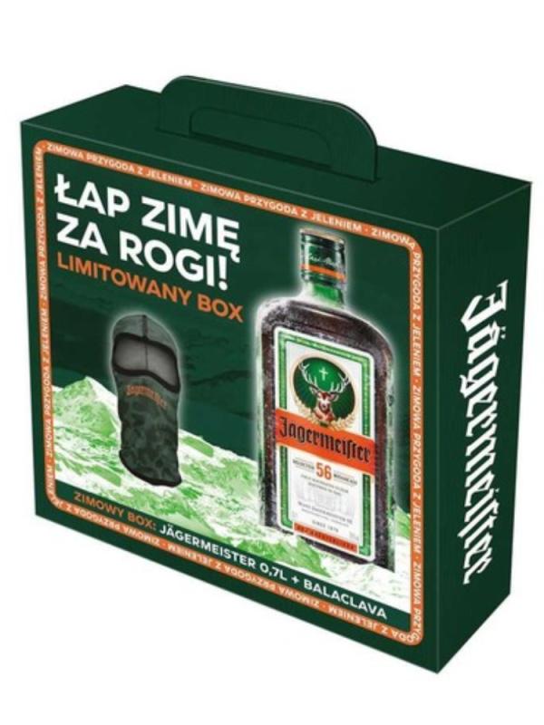 Likier Jagermeister 0,7L 35% + Kominiarka (1)
