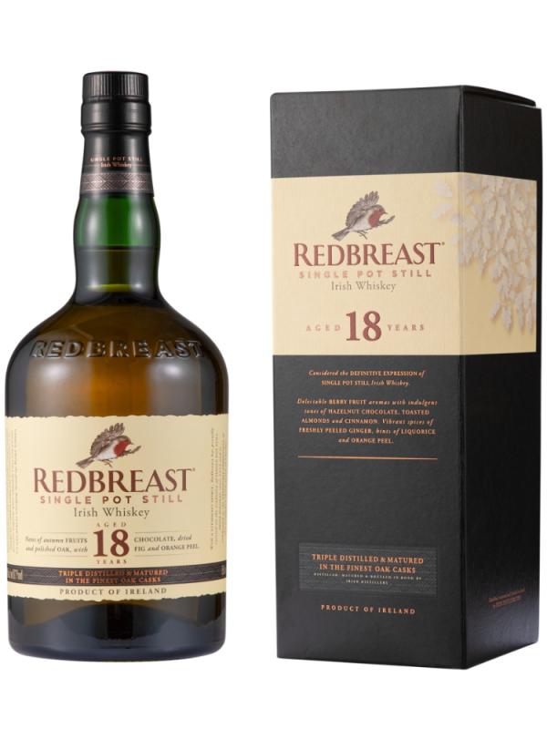 Whiskey Redbreast 18YO Single Pot Still 0,7L 46%  (1)