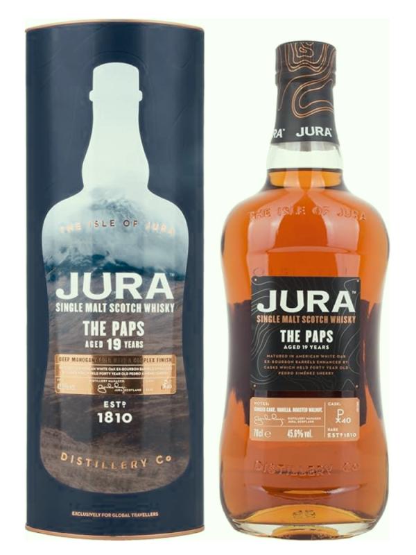 Whisky Jura 19 Year Old The Paps 0,7L 45,6% (1)