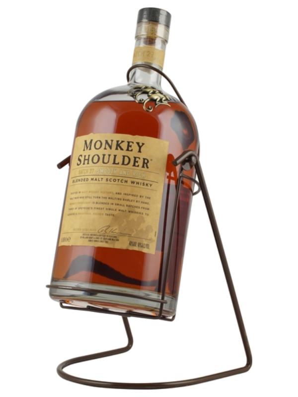 Whisky Monkey Shoulder na kołysce 4,5l  (1)