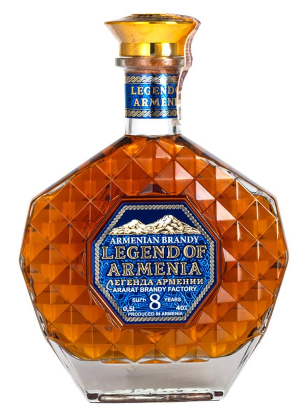 Brandy Legend of Armenia 8YO 0,5L 40%  (1)