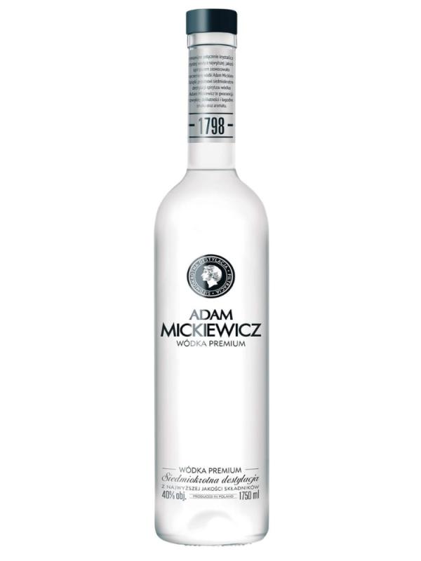 Wódka Adam Mickiewicz Premium 1,75L w kartonie (1)