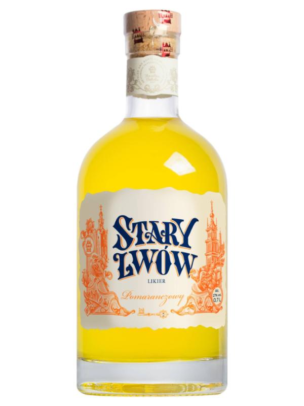 Likier Stary Lwów Pomarańczowy 0,5L 27% (1)