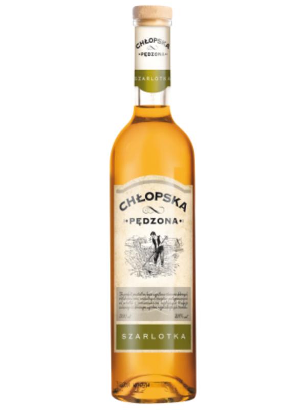 Wódka Chłopska Pędzona Szarlotka 0,5l  (1)