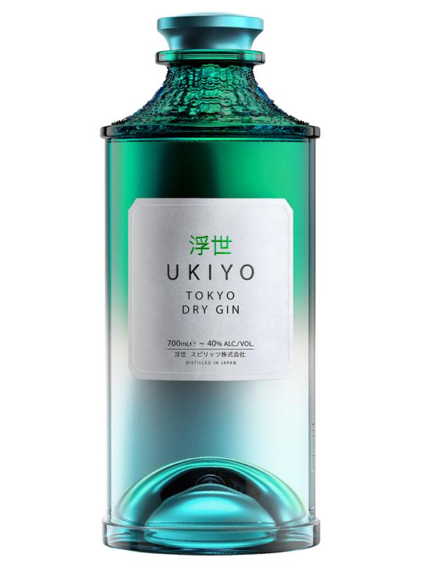 GIN UKIYO TOKYO DRY 0,7L 40% JAPONIA (1)