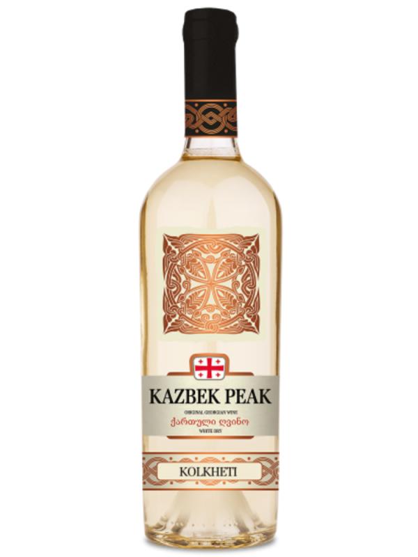 Wino Kazbek Peak Kolkheti 0,75L 12% – Białe Wytrawne Gruzja (1)