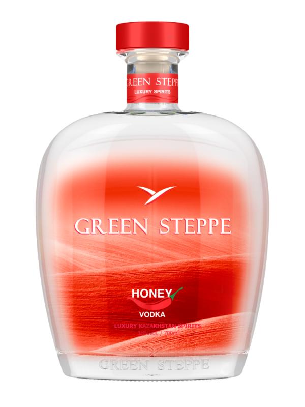 Wódka Green Steppe Honey Chilli Pepper 0,7L 40% (1)