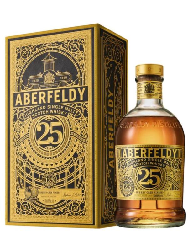 Whisky Aberfeldy 25yo to limitowana edycja szkockiej whisky single malt  (1)