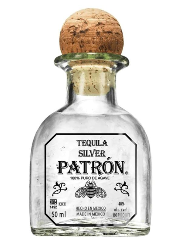 Tequila Patron Silver 50ml 40% miniaturka (1)