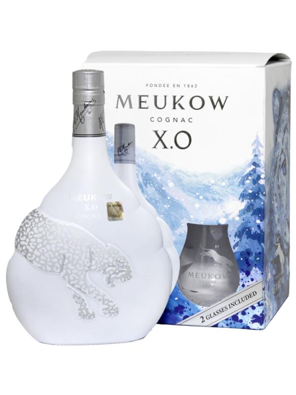 Koniak Meukow XO Ice Panther + 2 szklanki (1)