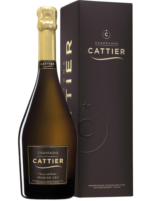Szampan Cattier Blanc de Noirs Brut Premier Cru 0,75l 12,5% dostępny online w kartonie (1)